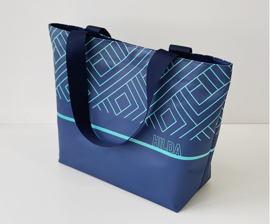 Bolsa Personalizada Sport Azul com Tiffany