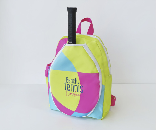 Mochila Personalizada para Beach Tennis Positano Pink